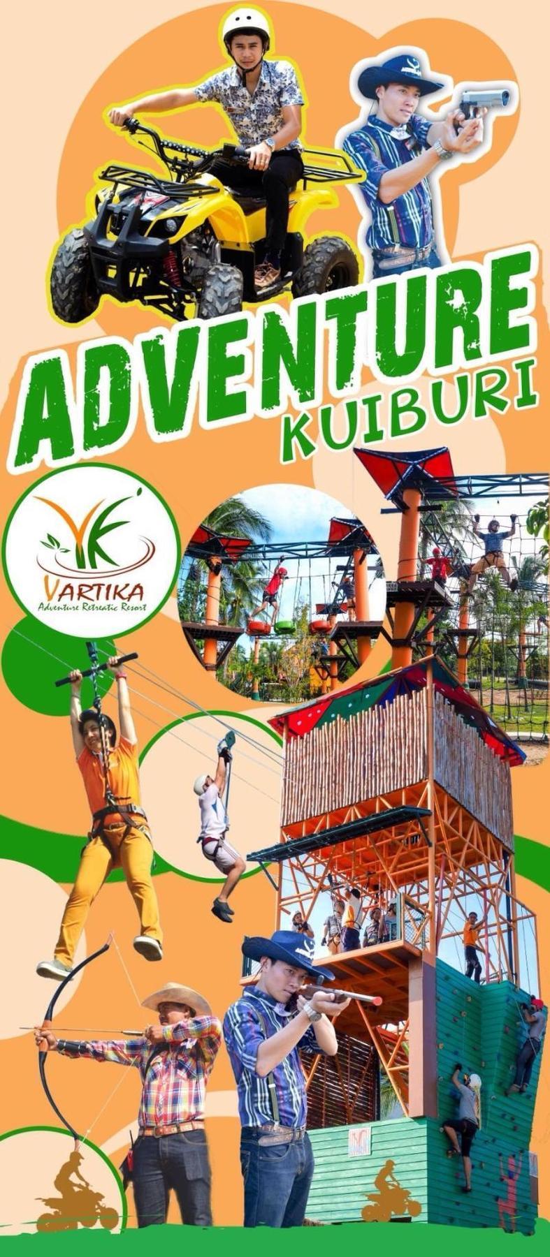 Vartika Adventure Retreatic Resort Prachuap Khiri Khan Exteriér fotografie